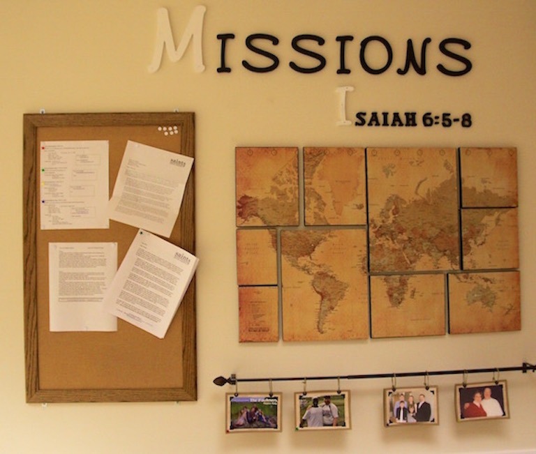 Missions Wall